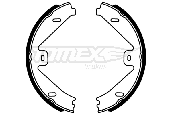 Sada brzdových čeľustí TOMEX Brakes